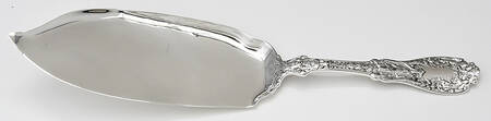 Paris (Sterling, 1900, No Monograms) Large Solid Fish Serving Knife