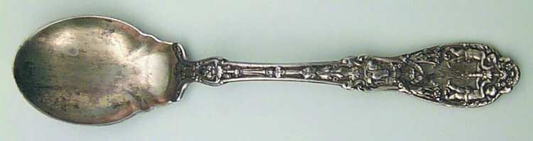 Paris (Sterling, 1900, No Monograms) Ice Cream Spoon Individual