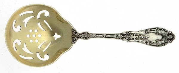 Paris (Sterling, 1900, No Monograms) Solid Bon Bon Spoon