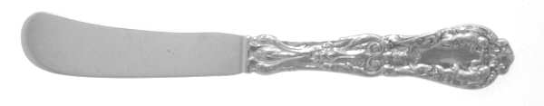 Paris (Sterling, 1900, No Monograms) Flat Handle Butter Spreader