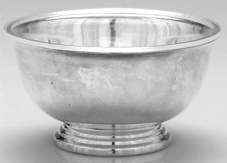Paul Revere Bowls (Silverplate, Hollowware) 5" Paul Revere Bowl & Plastic Liner