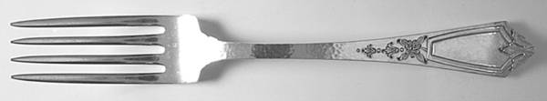 Pattern A (Sterling, 1912, No Monograms) Fork