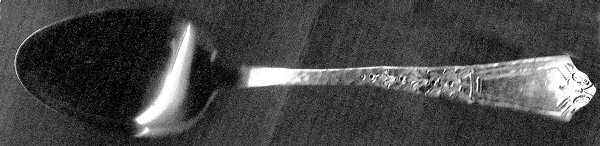 Pattern A (Sterling, 1912, No Monograms) Teaspoon