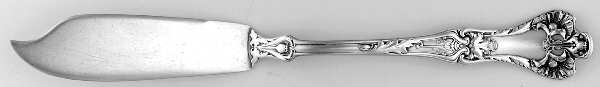 Patrician (Sterling, 1902) Flat Handle Master Butter Knife