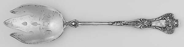 Patrician (Sterling, 1902) Oversize Solid Salad Servng Fork