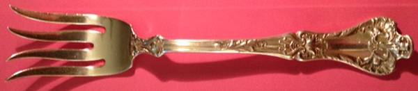 Patrician (Sterling, 1902) Medium Chipped Beef Fork