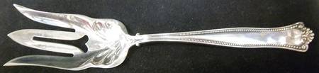 Pembroke (Sterling, 1895) Medium Solid Cold Meat Serving Fork