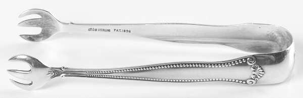 Pembroke (Sterling, 1895) Bon Bon Tongs