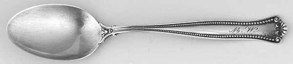 Pembroke (Sterling, 1895) Monogram Five O'Clock Teaspoon