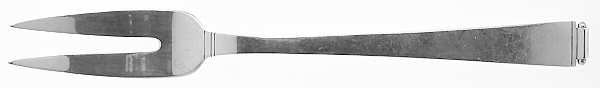Perspective (Sterling, 1959) Medium Solid Cold Meat Serving Fork