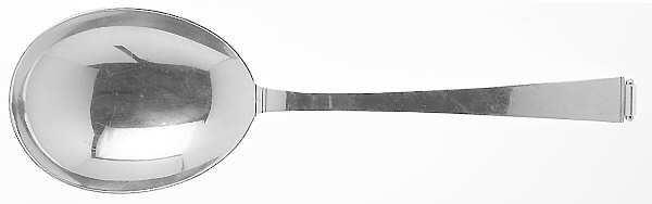 Perspective (Sterling, 1959) Solid Salad Serving Spoon