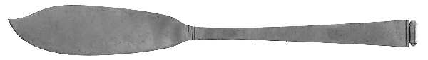 Perspective (Sterling, 1959) Flat Handle Master Butter Knife
