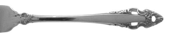 Pierced Baroque (Stainless) by Gorham Silver