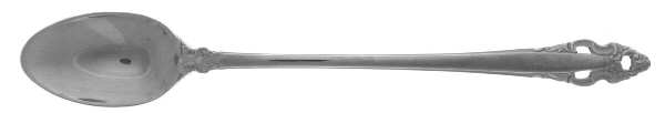 Pierced Baroque (Stainless) Iced Tea Spoon