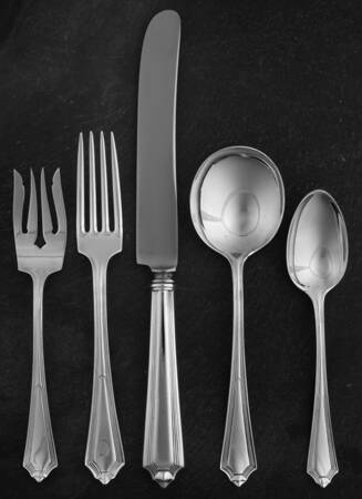 Plymouth (Sterling, 1911) 40  Piece Estate Set