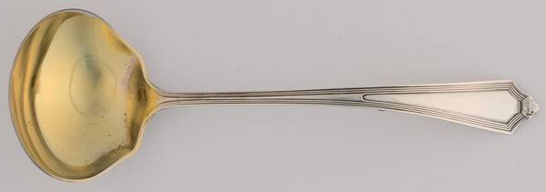 Plymouth (Sterling, 1911) Solid Piece Cream Ladle