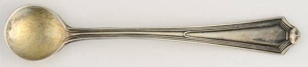 Plymouth (Sterling, 1911) Individual Salt Spoon