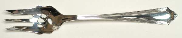 Plymouth (Sterling, 1911) Pickle Fork Pierced with Short Handle HC
