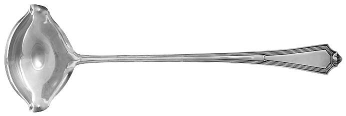 Plymouth (Sterling, 1911) Punch Ladle Solid Piece