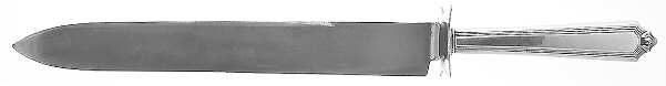 Plymouth (Sterling, 1911) Large Stainless Blade Roast Carving Knife