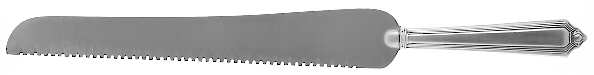 Plymouth (Sterling, 1911) Bread Knife with Silverplate Blade