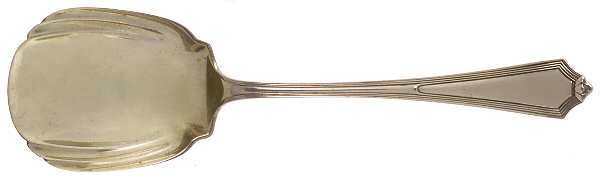 Plymouth (Sterling, 1911) Preserve Spoon by Gorham Silver
