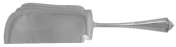 Plymouth (Sterling, 1911) Large Flat Handle Crumb Knife/Crumber