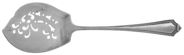 Plymouth (Sterling, 1911) Small Tomato Server,  Solid Piece