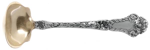 Poppy (Sterling, 1902) Solid Piece Cream Ladle