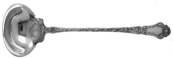 Poppy (Sterling, 1902) Large Solid Soup Ladle