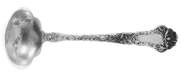 Poppy (Sterling, 1902) Solid Gravy Ladle