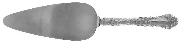 Poppy (Sterling, 1902) Pie Server with Silverplate Blade