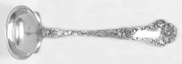 Poppy (Sterling, 1902) Solid Piece Cream Ladle