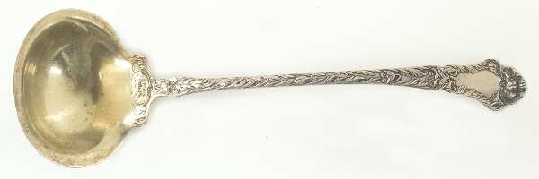 Poppy (Sterling, 1902) Large Solid Soup Ladle