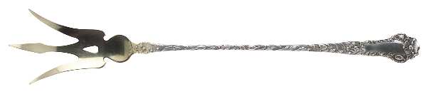 Poppy (Sterling, 1902) Large Lettuce Serving Fork