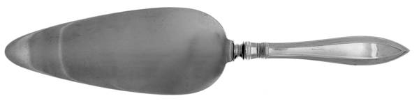 Portsmouth (Sterling, 1918, No Monograms) Pie Server with Silverplate Blade