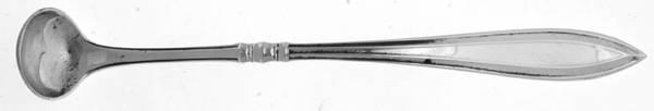 Portsmouth (Sterling, 1918, No Monograms) Mustard Spoon