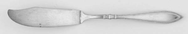 Portsmouth (Sterling, 1918, No Monograms) Flat Handle Master Butter Knife