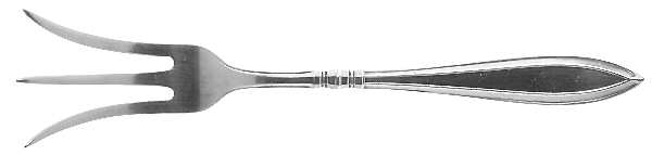 Portsmouth (Sterling, 1918, No Monograms) Lemon Fork