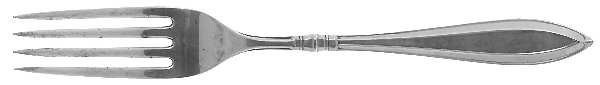 Portsmouth (Sterling, 1918, No Monograms) Youth Fork