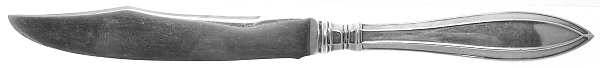 Portsmouth (Sterling, 1918, No Monograms) Individual Hollow Handle Fish Knife-Sterling Blade