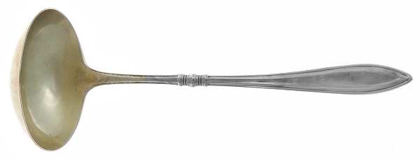 Portsmouth (Sterling, 1918, No Monograms) Solid Piece Cream Ladle