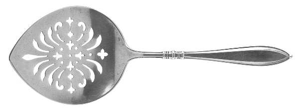 Portsmouth (Sterling, 1918, No Monograms) Tomato Server, Solid Piece