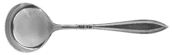 Portsmouth (Sterling, 1918, No Monograms) Round Bowl Soup Spoon (Bouillon)
