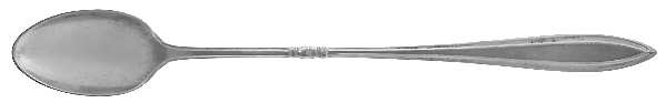 Portsmouth (Sterling, 1918, No Monograms) Iced Tea Spoon