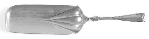 Princess Louise (Silverplate, 1881) Large Flat Handle Crumb Knife/Crumber