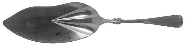 Princess Louise (Silverplate, 1881) Large Solid Fish Serving Knife