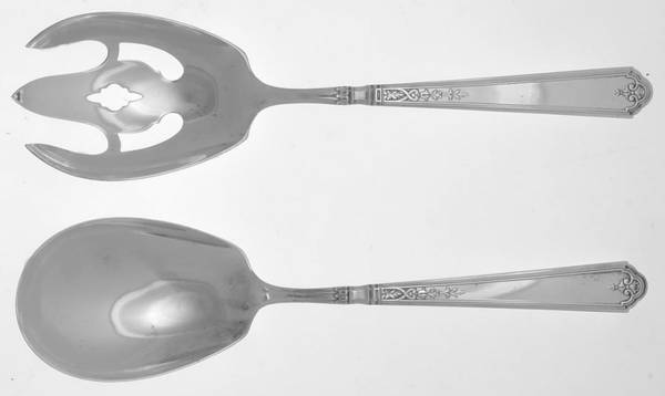 Princess Patricia (Sterling, 1926, No Monos) (2 Pc) Solid Salad Set