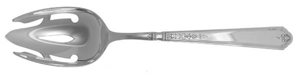 Princess Patricia (Sterling, 1926, No Monos) Pierced Tablespoon (Serving Spoon)