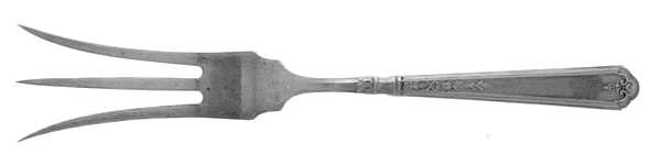 Princess Patricia (Sterling, 1926, No Monos) Lemon Fork